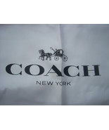 coach purse handbag dust cover brand new white - $519.79 MXN