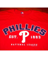 PHILADELPHIA PHILLIES MLB BASEBALL EST. 1883 T-Shirt MENS XL NEW - $27.88 CAD