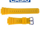 CASIO G-SHOCK Watch Band Strap DW-5600P-9 Original Yellow Rubber - $59.95