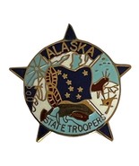 Alaska State Troopers Patch Hat Cap Lapel Pin POP-002 (12) - $40.58 CAD