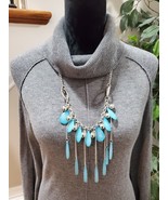 Calson Women&#39;s Gray Viscose Long Sleeve Cowl Neck Pullover Knit Sweater ... - $35.00