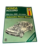 Haynes Honda Accord 1984-1989 All Models Automotive Repair Manual 42011 (12211) - £7.60 GBP