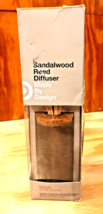 Made By Design Sandalwood Reed Diffuser Fragrance Bottle &amp; Reeds 2019 Target NEW - £12.27 GBP