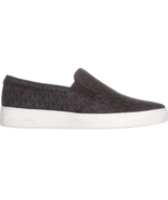 Michael Kors Women's Keaton Slip-On Black Mini MK Signature Logo Size 11 NEW - €73,32 EUR