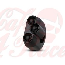 switch 3 button - Black- 22mm 7/8&quot; Handlebar Black Push Buttons - £69.96 GBP