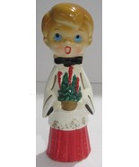 Vintage Choir Alter Boy Holding Christmas tree Japan - $14.87