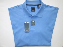 Arrow Cool Cotton Short Sleeve Men’s Polo Shirt Silver Lake Blue L MSRP $40 - £12.14 GBP