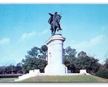 General Sam Houston Statue Hermann Park Houston Texas TX Chrome Postcard... - £3.85 GBP