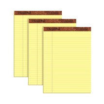 TOPS The Legal Pad Writing Pads, 8-1/2&quot; x 11-3/4&quot;, Canary Paper, Legal R... - $28.99