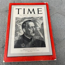 Time The Weekly News Magazine Simovitch Of Yugoslavia XXXVII No 17 Apr 28 1941 - £11.05 GBP