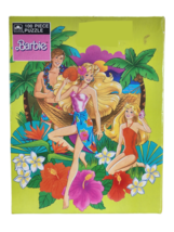 New Unopened Vintage 1989 BARBIE Hawaii Puzzle 100 Piece Mattel Tropical Jungle - £10.81 GBP