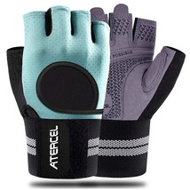 Weight Lifting Gloves Breathable Workout Gloves With Wrist Support For G... - £23.48 GBP