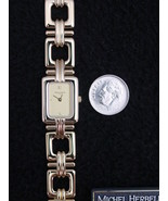 Michel Herbelin Lady&#39;s Watch Gold Chain ETA Swiss 5 Jewel France - £292.31 GBP