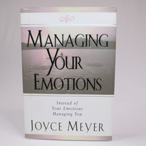 SIGNED Managing Your Emotions Book By Joyce Meyer Hardcover Book With DJ... - £8.74 GBP