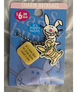 It&#39;s Happy Bunny Charm Necklace (It&#39;s Not Fair To You How Cool I Am) *NE... - $237.43 MXN