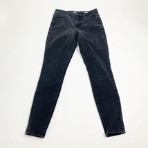 Guess Los Angeles Womens Jeans Black Size 25 1981 Skinny Dark Wash Butto... - $264.86 MXN