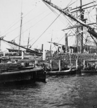Boats Ships Dock Wharf Charleston South Carolina 1865 8x10 US Civil War Photo - £7.04 GBP