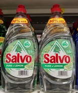 2X SALVO LAVATRASTES LIMON LEMON DISHWASHING SOAP - 2 of 750ml EA- PRIOR... - £17.49 GBP