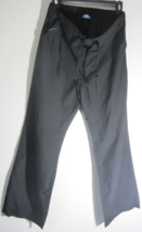 Factory Uniforms Scrub Pants Medical wear Womens Black Small Pockets - £6.99 GBP