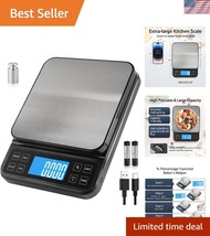 High Precision 5kg Kitchen Scale - USB Rechargeable with Percentage Func... - $51.00