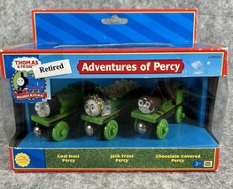 Thomas &amp; Friends Wooden Railway Adventures of Percy - 2005-LC99123 ~ NEW - £55.47 GBP