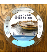 NEW Anchor Hocking Clear Glass Pie Plate Dish 9in 0.75 Quart Microwave Safe - $17.76 CAD