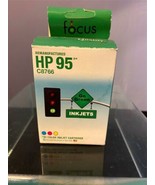 HP 95 (C8766) Remanufactured Tri Color Inkjet Cartridge Go Green Made In... - $13.43 CAD