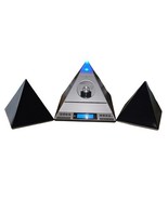Radio Shack Nova Pyramid Stereo CD Cassette Radio VTG read description  - $227.85 CAD