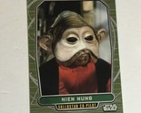 Star Wars Galactic Files Vintage Trading Card #168 Nien Nunb - $2.96