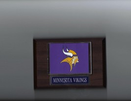 Minnesota Vikings Plaque Football Nfl Logo - £3.09 GBP