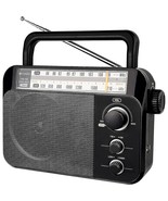 Tr604 Am Fm Radio Portable Transistor Analog Radio With 3.5Mm Earphone J... - £39.22 GBP