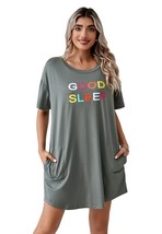 Richie House Nightgowns Sleepshirts Nightshirt Lounge Dress Sleepwear RHW4069 - £12.53 GBP