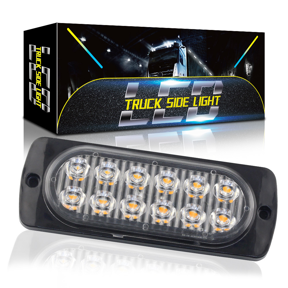Flash Side Light for 12-24V Pickups Truck Trailer SUV Van Caravan Boat L... - $15.98
