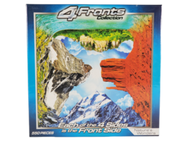 A Broader View Nature&#39;s Wonders 4 Fronts Collection 550 Piece Puzzle New... - £13.58 GBP