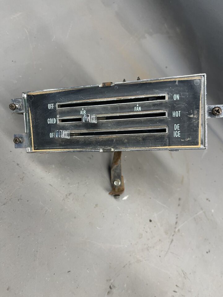 1969 1970 Chevy Impala Heater Controls Non-Air Conditioning BelAir Dash ... - $209.44