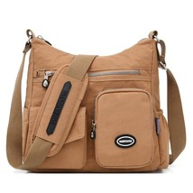 Nylon Women Messenger Bags Casual Large Capacity Ladies Handbag Female Crossbody - £29.49 GBP