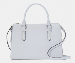 New Kate Spade Lise Mulberry Street Satchel Pebble Leather Taro Milk - £112.78 GBP