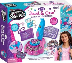 Cra-Z-Art Shimmer N Sparkle 2-in-1 Jewel &amp; Gem Dazzling Designer (Open Box) - $17.99