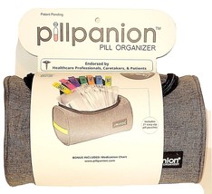 Pillpanion Portable, Easy to Fill and Follow Pill Organizer for Medicati... - $14.22
