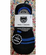 Three (3) Pair ~ Pair of Thieves ~ Black Cushion No Show Men&#39;s Socks ~ S... - $427.20 MXN
