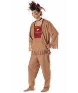 Mens Running Bull Costume Lrg Native American Indian Brave Thanksgiving ... - $19.35 CAD