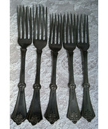 Wilcox Silver Plate Co 6 Forks Unknown Pattern - $18.80