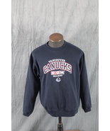 Vancouver Cancuks Sweater (VTG) - Block Logo by CCM - Men&#39;s Medium - $1,196.68 MXN