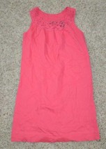 Womens Dress Axcess Pink Sleeveless Picot Lined Sundress $59 NEW-size S - $25.74
