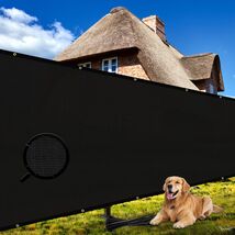 Shade&amp;Beyond 5x50' Privacy Screen Fence 170 GSM, UV Protected, Easy Install - $61.15