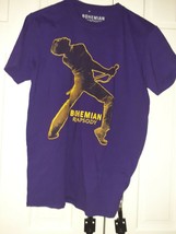 Bohemian Rhapsody Freddie Mercury Purple Queen  T  Shirt  Sz Medium - £31.06 GBP
