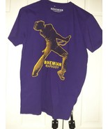 Bohemian Rhapsody Freddie Mercury Purple Queen  T  Shirt  Sz Medium - £29.56 GBP