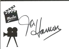 Joy Harmon Signed Index Card Cool Hand Luke Batman - £31.91 GBP