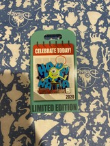 Disney Mike Wazowski Pin Monsters Inc National Tell a Joke Day Limited E... - £23.37 GBP