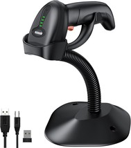 Symcode 2D Wireless Barcode Scanner With Auto-Sensing Stand: This Blueto... - $43.95